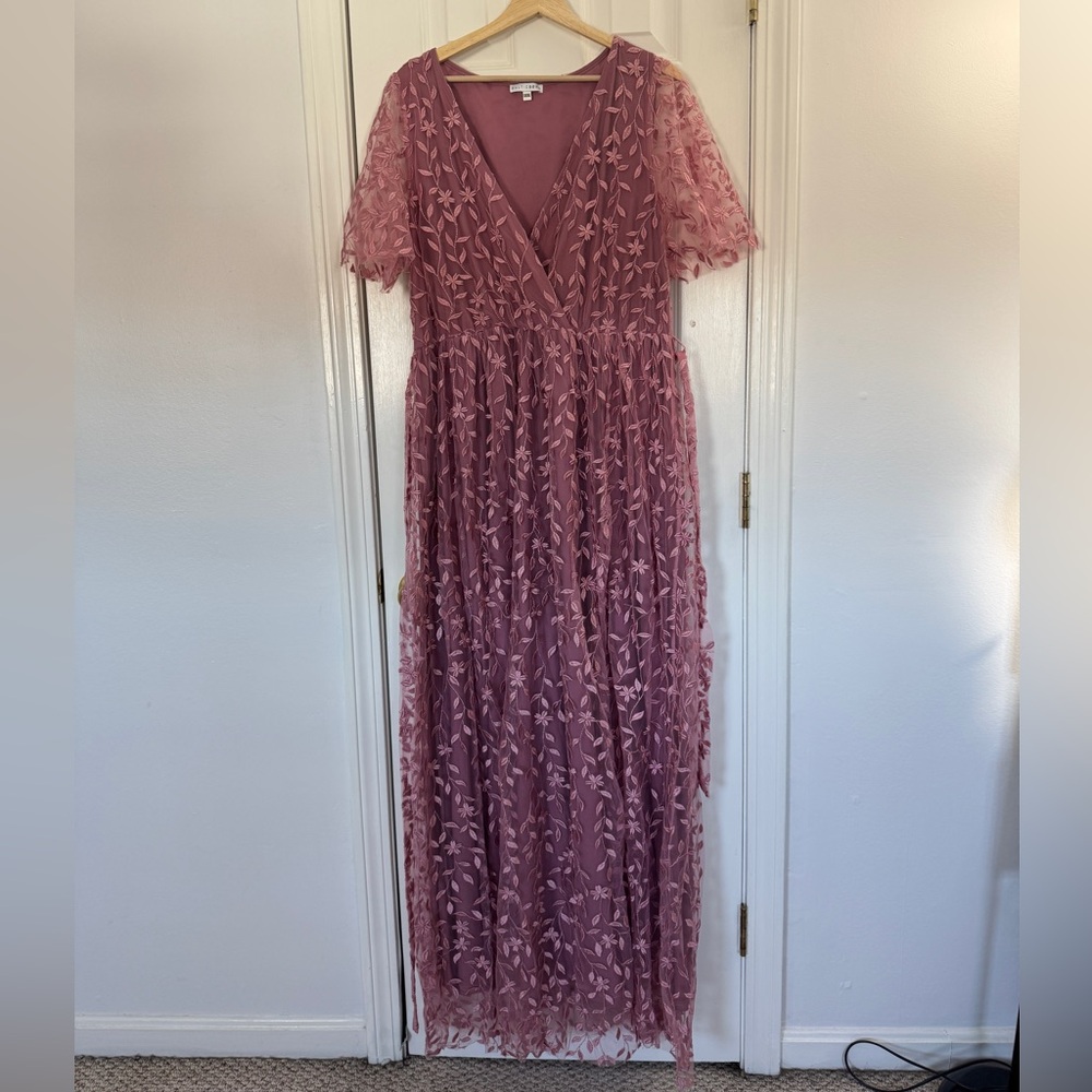 Baltic Born Marseille Embossed Maxi Dress